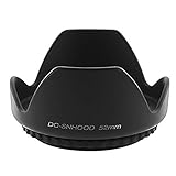 52 mm花びらレンズフードfor Canon 50 mm f / 1.8d、Nikon d40 / d40 X / d50 / d60 /、Nikon af-s DX 18 – 55 mm、Nikon af-s DX 18 – 55 mm VR、Nikon 50 mm f / 1.8d、Nikon 50 mm f1.4d
