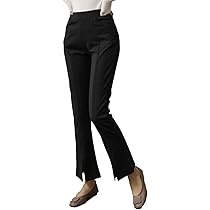 Amazon | [WATAKUMO]SFブーツカット レディース パンツ