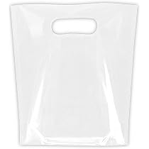 Amazon｜ヘッズ 手提げ袋 18×6×20cm スタンドバッグ 小判抜き穴 底マチ
