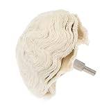 Hongma コットンバフ ホイール型 ジュエリー 仕上 研磨 用 布輪 1pc