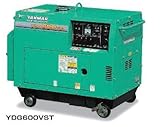 ヤンマー 防音タイプ ディーゼル発電機 YDG600VST-5E 防音タイプ
