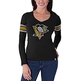 NHL Women 's ' 47 Homerun長袖Tee XL ブラック