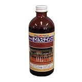 アトムハウスペイント 油性オイルステイン 300ML マホガニー