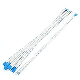 uxcell 柔軟フラットケーブル　データケーブル　20本入 12ピン　ホワイト　Bタイプ