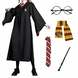 [Bshow] ハリーポッター ローブ コスプレ 杖 グッズ コスプレ 子供 ネクタイ レイブンクロー メンズ 大きいサイズ ハッフルパフ スリザリン キッズ 大人 男の子 女の子 110 120 130 140 150