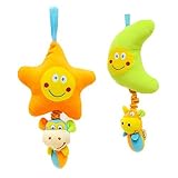 Baby Plush Toys 2個Musical Rattleおもちゃ赤ちゃんの幼児