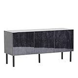 arne テレビ台 テレビボード ブラック 収納 32型 鏡面 おしゃれ black pearl 120LTV