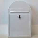 郵便ポスト メールボックス壁掛け ホワイト色 m053