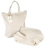 Organic Cotton Thermal Blanket – Mini Square織り Crib ThermalMiniSquare