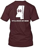 ミシシッピ州ブルドッグState of Mind Tシャツ XL