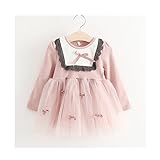 Candykids キッズワンピース フォーマル女児 キッズ 服 子供 長袖 女の子 ガールズ ワンピース 韓国スタイル 結婚式 発表会 入園式 入学式 卒園式 卒業式 七五三 パーティー (90cm