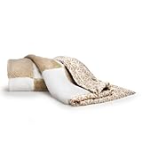CoCaLo Mix & Match Patchwork Fur Blanket, Taupe by Cocalo