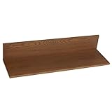 arne ウォールラック 壁掛け棚 本棚 木製 飾り棚 幅80cm 石膏ボード L字型棚 シェルフ up rack 800 ブラウン