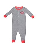 NCAA Mississippi Rebels幼児ワンピース長袖Playsuit /ロンパース グレー