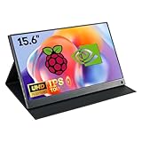 Yahboom HDディスプレイ 15.6インチタッチスクリーン 1920*1080IPS スタンド保護キャップ付き、スピーカー内蔵ケーブル付き Pi 5/Jetson Nano/Orin Nano/RDK X5