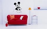 ビニールデカール壁画ステッカーミッキー子供部屋s193