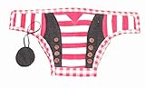 Silk Road Bazaar The Pirate Diaper Cover, Red/White by Silk Road Bazaar