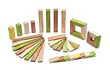 40 Piece Tegu Explorer Magnetic Wooden Block Set, Jungle
