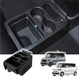 クラフトワークス 新型 N-BOX N-BOXカスタム JF5 JF6 専用 コンソールボックス LED ABS 樹脂 簡単 センター コンソール エヌボックス