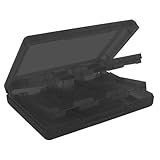 3DS/DSI用 カードケースNEW 3DS / NEW 3DSXL/3DS / DSi/DSi XL/DSi LL/DSなど対応 ビデオゲームカードケース メモリカード収納ケース 28-in-1 大容量マルチゲームカードケース(ブラック)