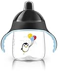 Philips AVENT My Penguin Sippy Cup Black 9 Ounce by Philips AVENT [並行輸入品]