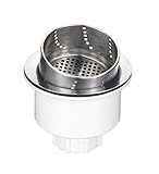 Blanco 441231 3-in-1 Basket Strainer, Stainless Steel [並行輸入品]