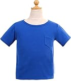 (ポッケポッシュ)Pokke Poche 日本製 ベビーキッズ 半袖Tシャツ【2017-0031】120cm ブルー