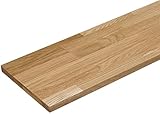 ウッドワン 棚板 オーク無垢材 糸面 [長さ1200x奥行300x厚み30mm] MTF1200I-G4I-B