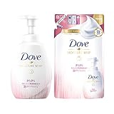 Dove(ダヴ) うるおいホイップ 泡ボディウォッシュ さらさら ポンプ+つめかえ用 ボディソープ 540g+430g ボディーソープ リフ