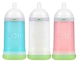 Adiri NxGen Stage 2 Nurser 6 - 9 Months 9.5oz (281mL) - 3 Pack by Adiri [並行輸入品]