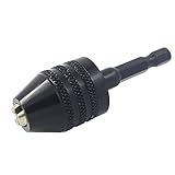 Bestgle 0.3-8ミリメートルドリルチャックスクリュードライバーインパクトドライバーアダプター六角シャンクドリルビット