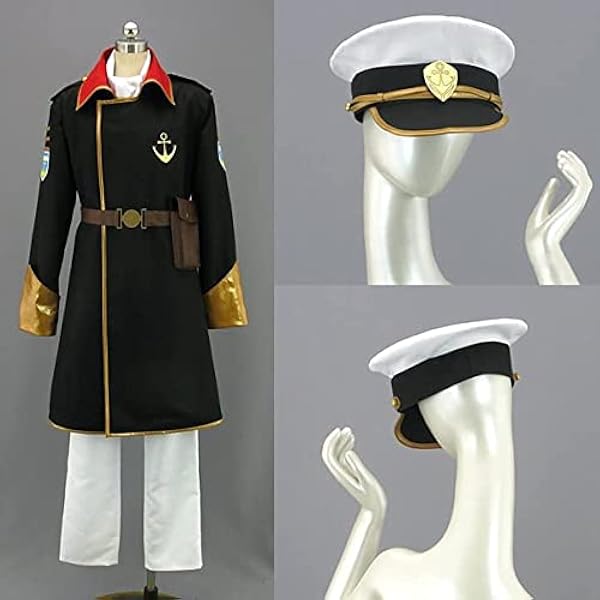Amazon.co.jp: 宇宙戦艦ヤマト 沖田十三 艦長 コスプレ衣装 帽付き