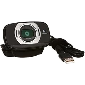 ロジクール ウェブカメラ C615 ブラック フルHD 1080P ウェブカム ストリーミング 折り畳み式 360度回転 国内正規品 2年間メーカー保証