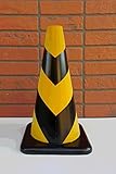 ラバーコーン　高さ450ｍｍ　カラーコーン　反射板付
