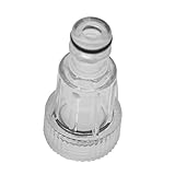 Fenteer 高圧　洗浄機用　車用　水フィルター　3/4インチ　接続　フィッティング　プラスチック製　