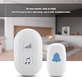 ワイヤレスチャイム コードレス 玄関チャイム インターホン 呼び鈴 防水 防塵 良質の音