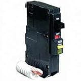 Square D qo130gfi 30-amp 1極プラグイン漏電遮断器Circ
