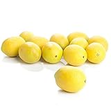 工場直接クラフトパッケージ12のリアルな人工レモンのホームデコレーション、クラフトアクセントとEmbellishing