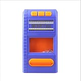 vkopa dokkiri貯金箱ボックスBill Shredder Money Bank、コイン保存銀行、コイン保存ボックス、おもちゃギフト誕生日プレゼントBank for Kids パープル