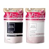 ＳＣＡＬＰ－ＤＢＥＡＵＴＥ スカルプＤ ボーテ フワリー スカルプシャンプー ＆ トリートメントパック つめかえ用 女性 頭皮ケア 頭皮クレンジング 300mL 約1.5ヶ月分 ふわり髪