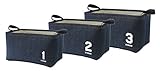 アントレックス デニムストレージボックス 3pc 126790
