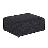 arne オットマン スツール 1人掛け 1人用 腰掛け ローソファ ファブリック リビング 足置き Hunt ot NS-7 No.6 ブラック