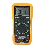 ディジタルマルチメーター 2000カウント データ保存 電圧1000V 電流10A 抵抗ダイオード バックライト MS80