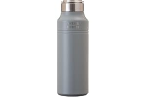 アトラス 水筒 1リットル 保冷 保温ステンレス マグボトル スクリュー 直飲み 真空断熱 洗いやすい アウトドア WENS ウェンズ グレー Atlas AWPB-1001GY
