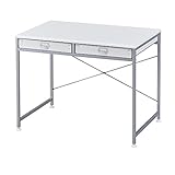 ナカバヤシ 引出し付きデスク ホワイト FBT-9060-W