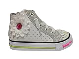Skechers ベビー・ガールズ カラー: ホワイト