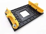 CPUファンブラケットベース AM4 (B350 X370 A320) (イエロー) リテンションキットAM4用 AM4保持ブラケット