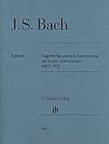 J.S.バッハ: カプリッチョ 変ロ長調 BWV 992 「最愛の兄の旅立ちにあたって」/原典版/Dadelsen編/Theopold運指/ヘンレ社/ピアノ・ソロ