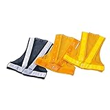 緑十字 LED内蔵ベスト LEDベスト-YHY 黄/蛍光黄 238035