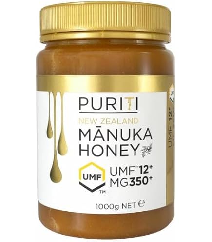 PURITI マヌカハニー プレミアムマヌカハニー　1kg×3個セット Amazon | Puriti プレミアム マヌカハニー UMF10+, 1kg